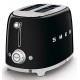 Smeg 50's Style Toaster TSF01BLEU Black Smeg 50's Style Toaster TSF01BLEU Black