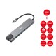Equip USB-C 8 in 1 Multifunctional Adapter