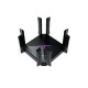 Ruijie Networks RG-EW6000GX wireless router 2.5 Gigabit Ethernet Dual-band (2.4 GHz / 5.8 GHz) Black