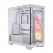 Corsair Midi Tower 3500X LXR LINK TG White Corsair Midi Tower 3500X LXR LINK TG White