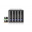 Icy Dock MB155SP-B drive bay panel Black