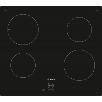 Bosch Serie 2 PUG61RAA5E hob Black Built-in 60 cm Zone induction hob 4 zone(s)