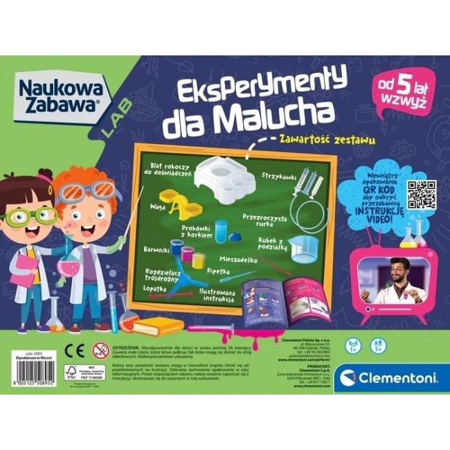 Clementoni Set Experiments for Little Ones