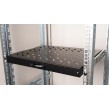 Equip Sliding Shelf 19', 1U, 600MM, Black