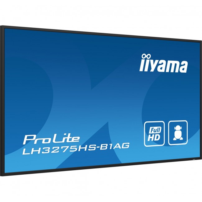 iiyama LH3275HS-B1AG Signage Display Digital signage flat panel 80 cm (31.5 iiyama LH3275HS-B1AG Signage Display Digital signage flat panel 80 cm (31.5