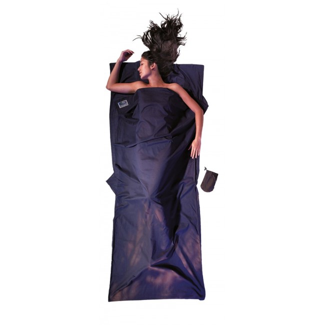 Cocoon TravelSheet Rectangular sleeping bag Cotton Blue Cocoon TravelSheet Rectangular sleeping bag Cotton Blue