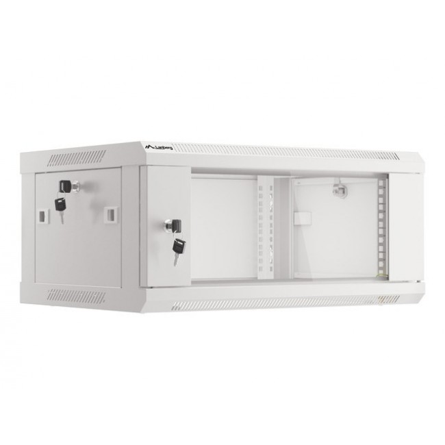 Lanberg WF01-6404-10S rack cabinet 4U Wall mounted rack Grey