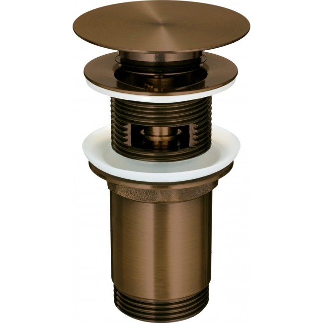 Stopper for washbasin or bidet with sleeve - universal Stopper for washbasin or bidet with sleeve - universal