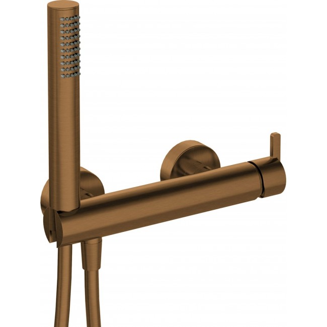Shower tap with shower set