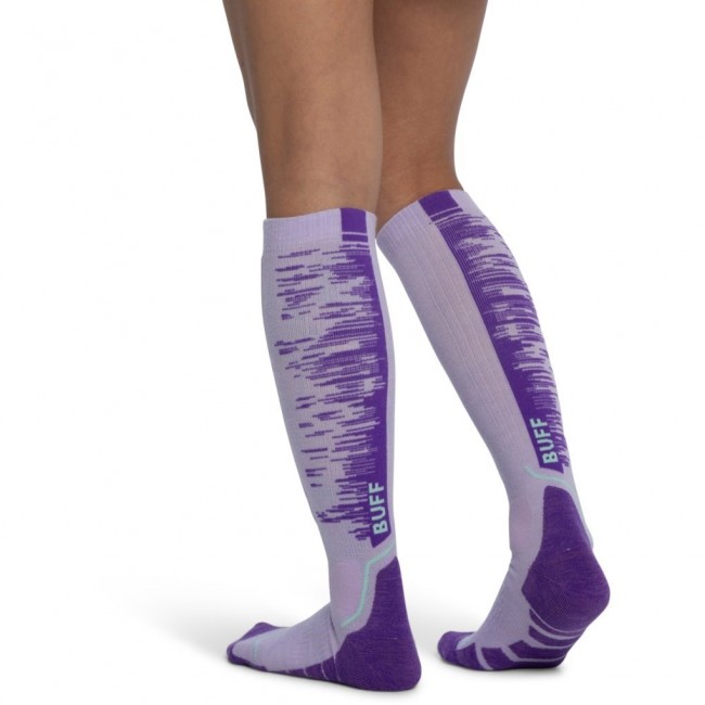 BUFF Merino HW Over The Calf Socks HWO2, Lilac L