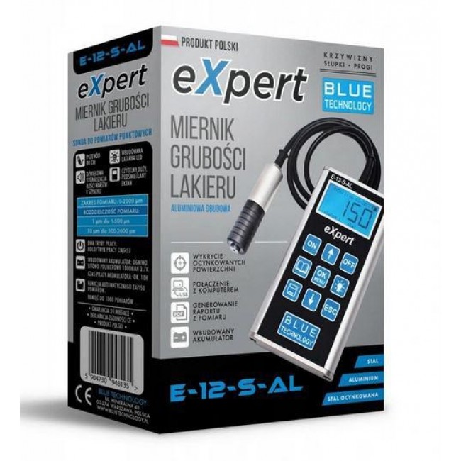PAINT THICKNESS GAUGE E-12-S-AL (eXpert) PAINT THICKNESS GAUGE E-12-S-AL (eXpert)