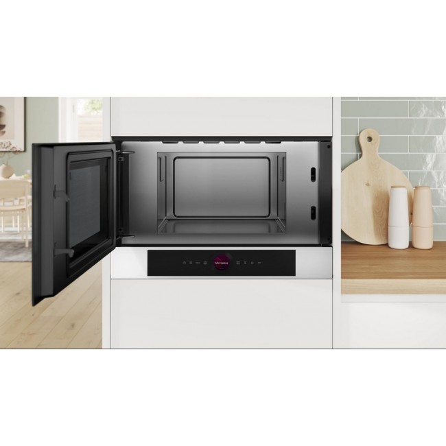 Bosch Serie 8 BFL7221W1 microwave White Solo microwave Built-in 21 L 900 W Bosch Serie 8 BFL7221W1 microwave White Solo microwave Built-in 21 L 900 W
