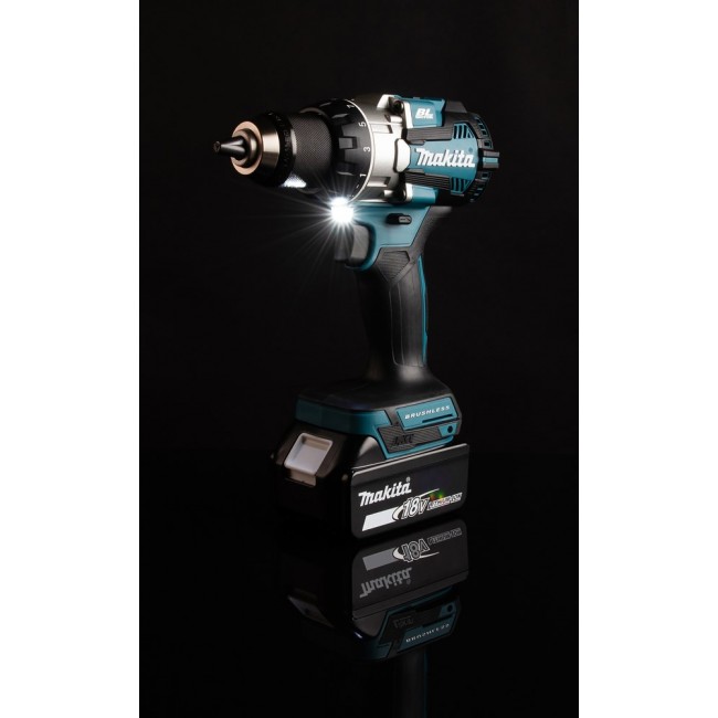 Makita DDF489RTJ power screwdriver/impact driver 1800 RPM Black, Blue, Steel
