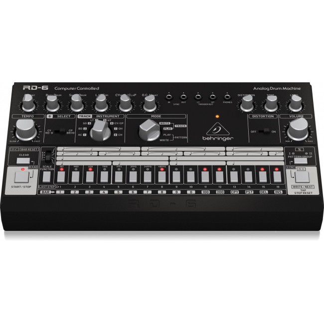 Behringer RD-6-BK rhythm & drum machine Behringer RD-6-BK rhythm & drum machine