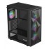 GENESIS DIAXID 605 ARGB MIDI TOWER CASE WITH USB-C WINDOW BLACK