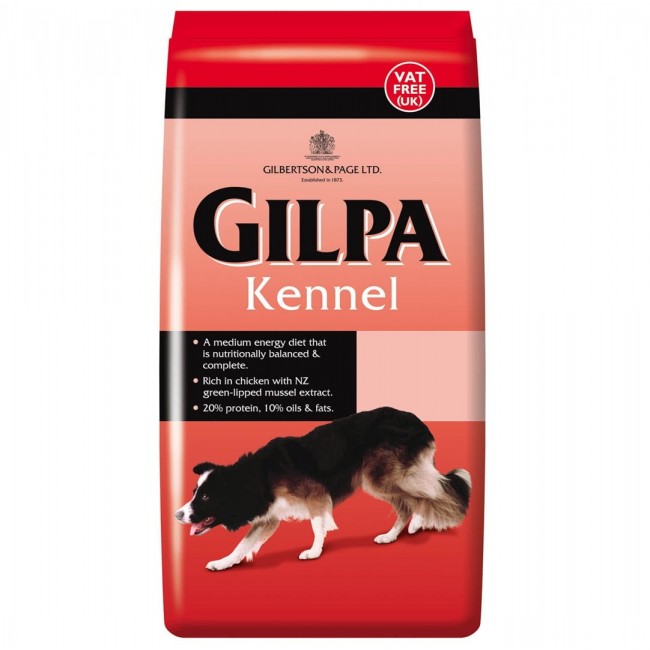 GILPA Kennel - dry dog food - 15kg