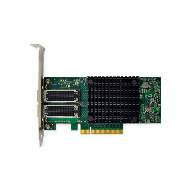 Digitus 2 port 25 Gigabit Ethernet network card, SFP28, PCI Express, Mellanox chipset Digitus 2 port 25 Gigabit Ethernet network card, SFP28, PCI Express, Mellanox chipset
