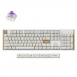 Keychron K10 HE keyboard Gaming USB + RF Wireless + Bluetooth QWERTY English White, Wood Keychron K10 HE keyboard Gaming USB + RF Wireless + Bluetooth QWERTY English White, Wood