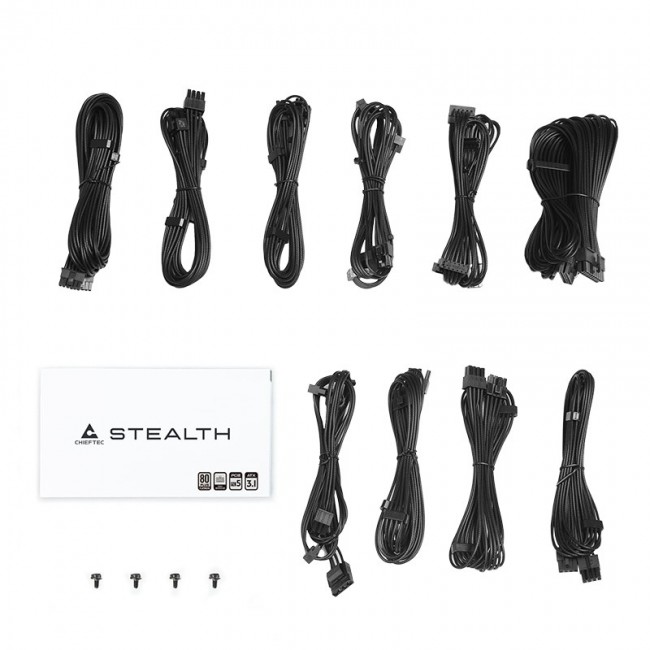 Chieftec Stealth 1000W Vega M Series SPX-1000-FC 80+ Platin power supply unit 24-pin ATX ATX Black