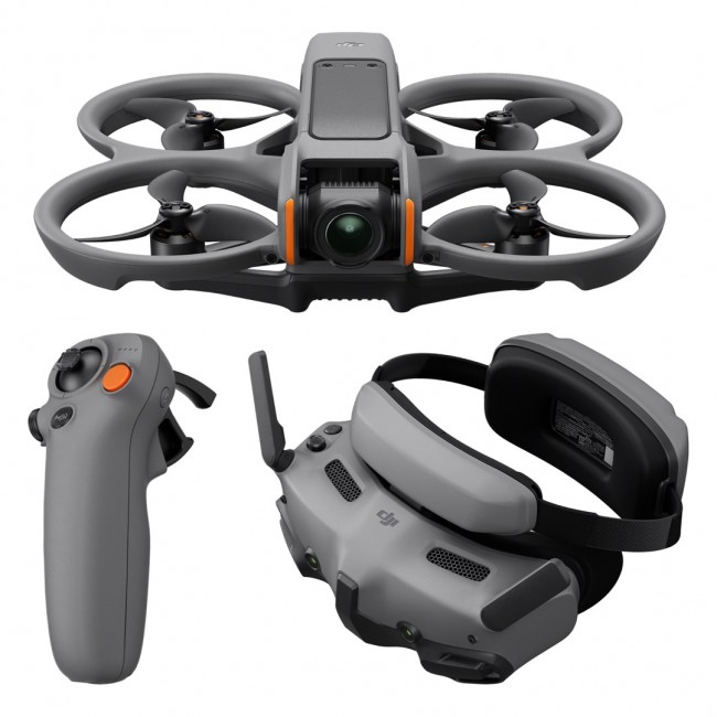 DJI Avata 2 Fly More Combo (1 Battery) 4 rotors Quadcopter 12 MP 3840 x 2880 pixels 2150 mAh Black DJI Avata 2 Fly More Combo (1 Battery) 4 rotors Quadcopter 12 MP 3840 x 2880 pixels 2150 mAh Black