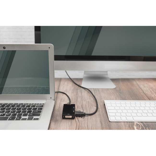 Digitus DisplayPort 3in1 Adapter / Converter