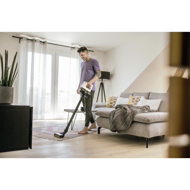 K rcher VC 4 handheld vacuum Black, Yellow Bagless