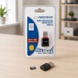 Esperanza EA134K Αναγνώστης Καρτών USB 2.0 Μαύρος Ασημί Διάφανος