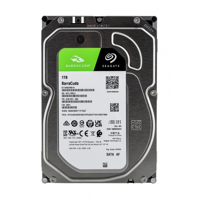 Seagate Barracuda ST1000DM014 internal hard drive 3.5