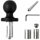 MOTORBIKE PHONE HOLDER FREEDCONN MC7C + BM2R HEAD TUBE ATTACHMENT MOTORBIKE PHONE HOLDER FREEDCONN MC7C + BM2R HEAD TUBE ATTACHMENT