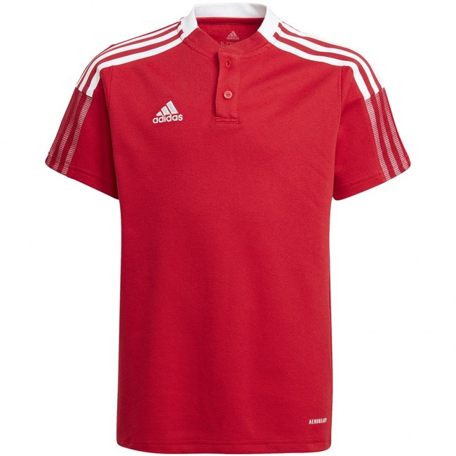 adidas Tiro 21 Polo Red Jersey GM7346 128cm adidas Tiro 21 Polo Red Jersey GM7346 128cm
