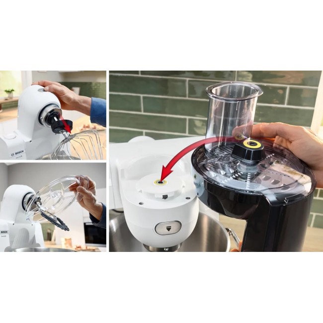 Bosch Serie 6 MUMS6EW22 food processor 1600 W 5.5 L White