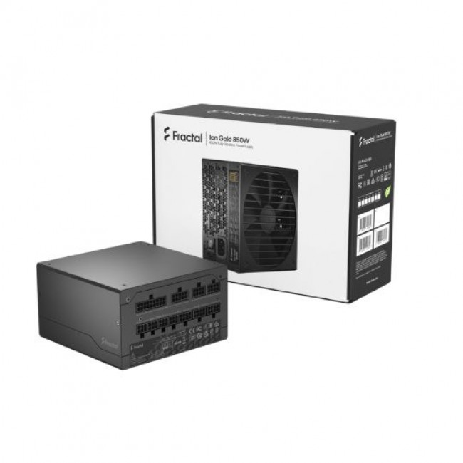 Fractal Design Ion Gold 850W power supply unit 24-pin ATX ATX Black
