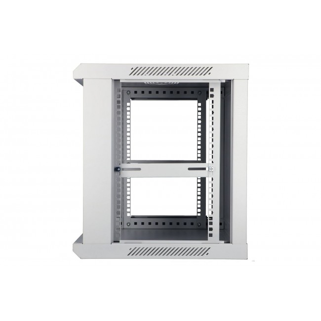 Extralink Rackmount cabinet 9U 600x450 Gray wall mounted