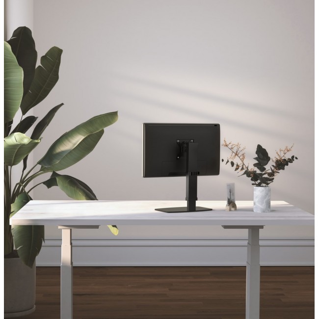 Gembird MS-D1ST-02 Height adjustable full-motion monitor desk stand, 17