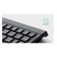 KeySonic KSK-3211ELU (DE) keyboard Home USB QWERTZ German Black