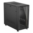 Lanberg FF01-6222-12B rack cabinet 22U Freestanding rack Black Lanberg FF01-6222-12B rack cabinet 22U Freestanding rack Black