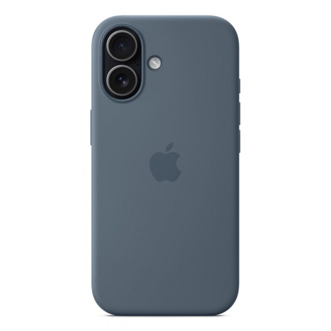 Apple iPhone 17 Silicone Case with MagSafe Anchor Blue
