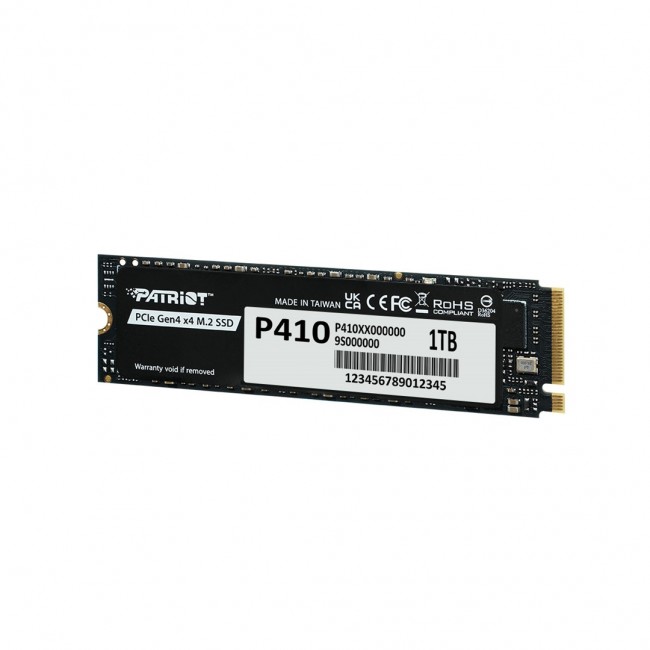 SSD Patriot Viper P410 M.2 PCI-Ex4 NVMe 1.4 1TB 5GB/s (P410P1TBM28H)