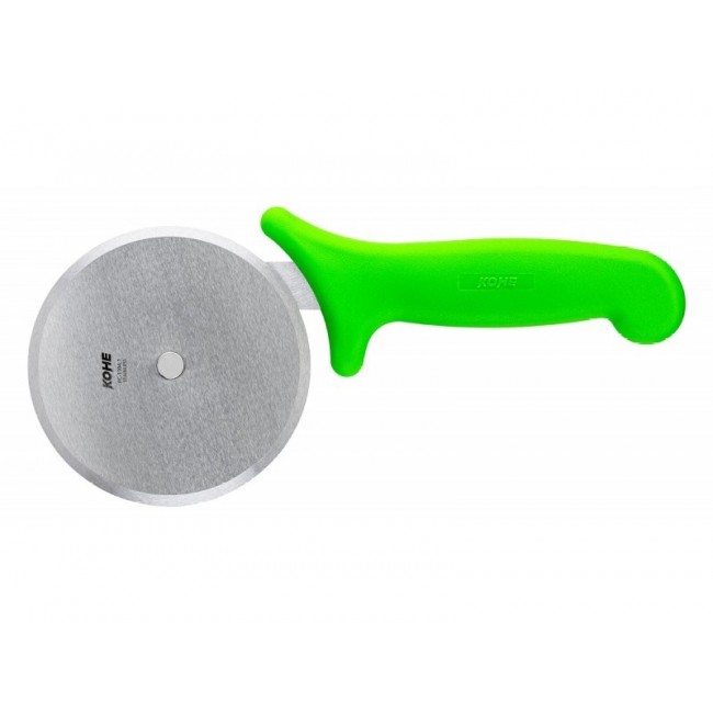 KOHE 101 mm pizza cutter with rotating blade, assorted colours