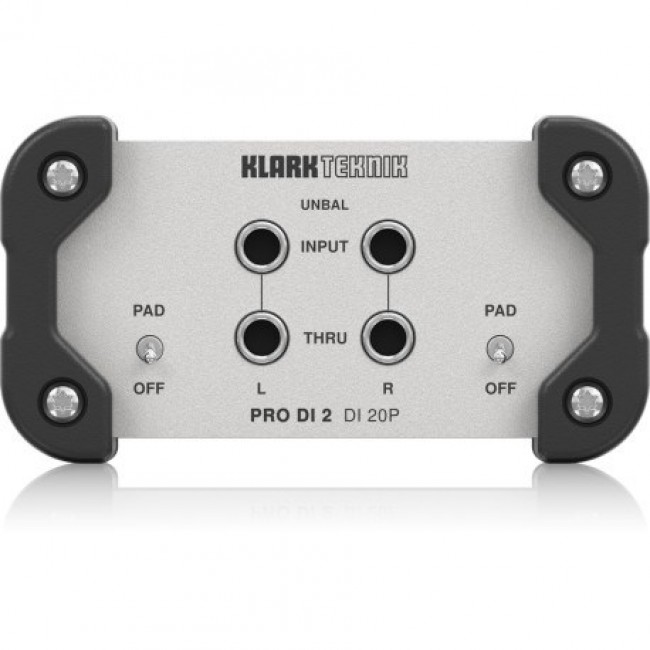 Klark Teknik DI 20P DI-box pasywny stereo Klark Teknik DI 20P DI-box pasywny stereo