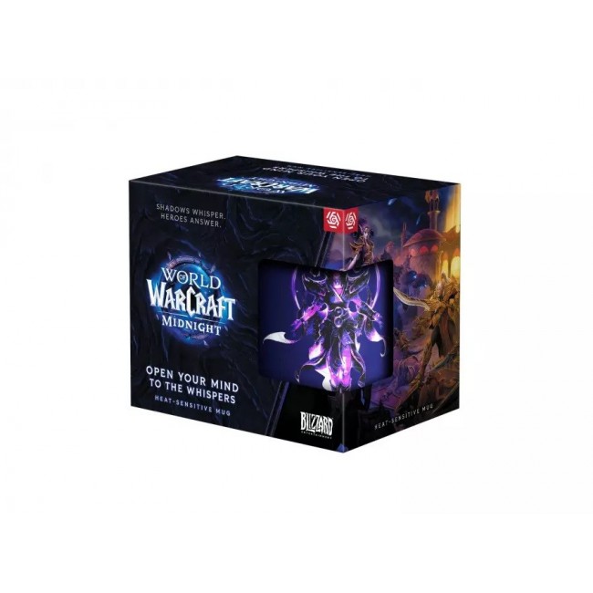 Heat Reveal Mug Good Loot World of Warcraft - Midnight 480 ml Blue Heat Reveal Mug Good Loot World of Warcraft - Midnight 480 ml Blue