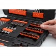 76 pcs. Set: Titanium drill bits for metal 1.5-8 mm, masonry 76 pcs. Set: Titanium drill bits for metal 1.5-8 mm, masonry