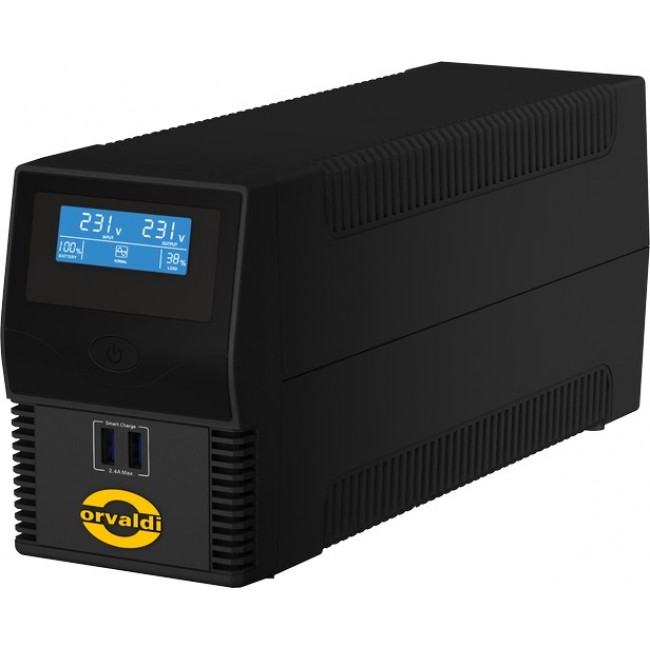 Orvaldi ID600CH uninterruptible power supply (UPS) Line-Interactive 0.6 kVA 360 W Orvaldi ID600CH uninterruptible power supply (UPS) Line-Interactive 0.6 kVA 360 W