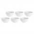 Set of 6 Essenziale Fruit Bowls - White, 14 cm