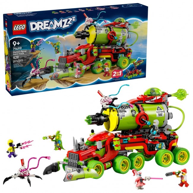 LEGO DREAMZZZ 71499 Mateo's Spray Paint Truck