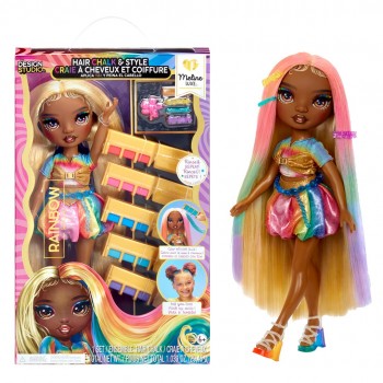 Rainbow High Hair Chalk & Style Doll- Meline (Gold)
