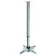 Techly Projector Ceiling Stand Extension 60-102 cm Silver ICA-PM 102XL Techly Projector Ceiling Stand Extension 60-102 cm Silver ICA-PM 102XL