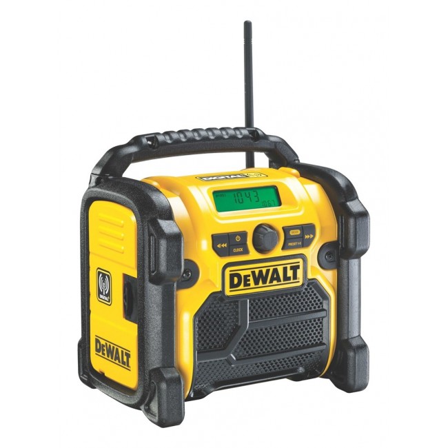 DeWALT DCR020-QW radio Portable Digital Black, Yellow DeWALT DCR020-QW radio Portable Digital Black, Yellow
