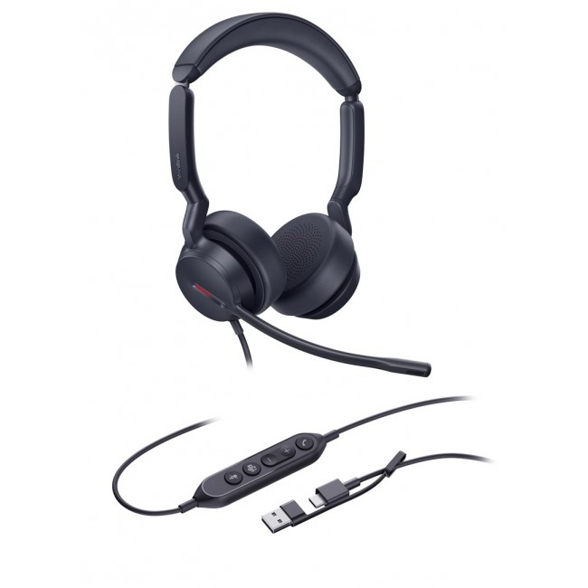 Yealink UH44 Dual Teams USB-C/A Headset Yealink UH44 Dual Teams USB-C/A Headset