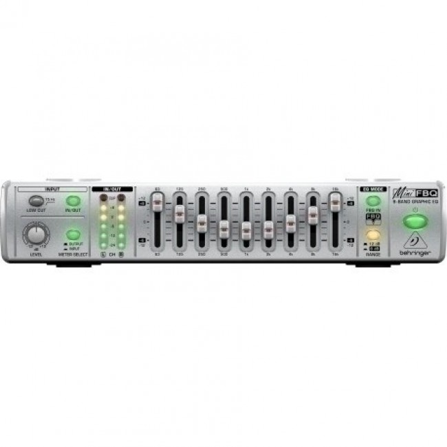 Behringer FBQ800 V2 Graphic Equalizer Behringer FBQ800 V2 Graphic Equalizer